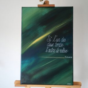 Si l'un des deux tombe l'autre le relève